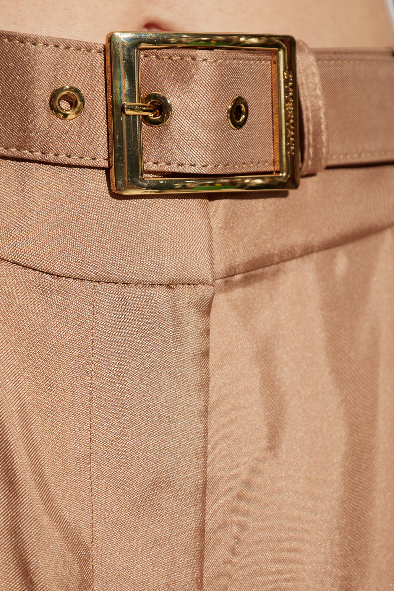 ZIMMERMANN パンツ Zimmermann Belted Pleated Wide-Leg Silk Pants | Saks Fifth